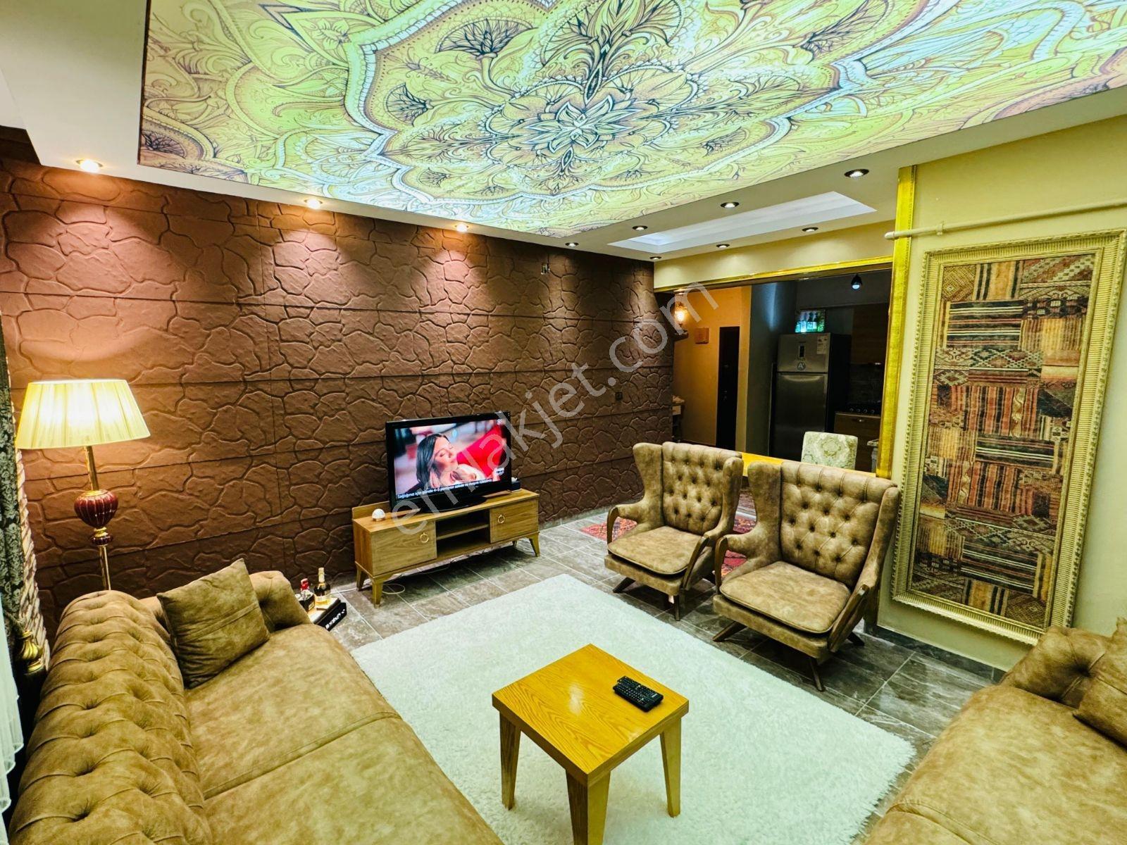 Satılık 1+1 Eşyalı Yarı Bodrum Daire — fotoğraf 21