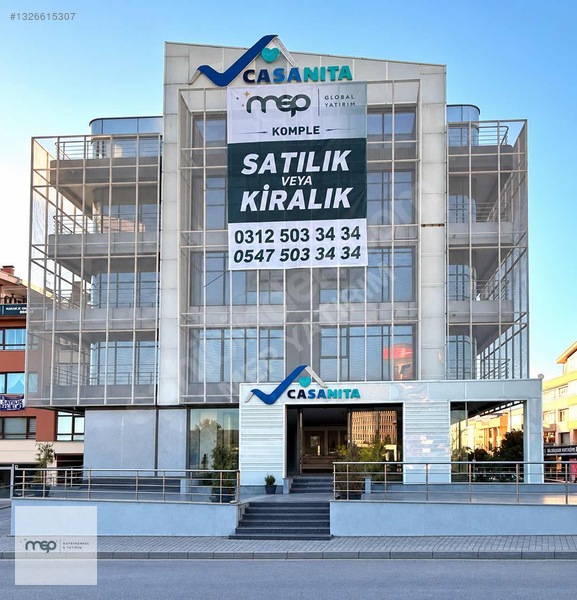 Mustafa Kemal Mahallesi Resmi Kurumlara Kiralık Ticari Bina !!!