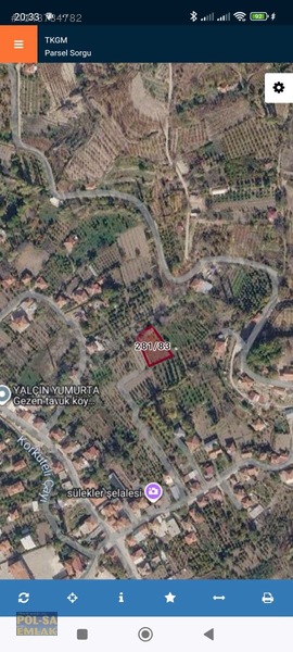 Antalya Korkuteli Sülekler De Satılık 1.157m2 Bahçe — fotoğraf 3