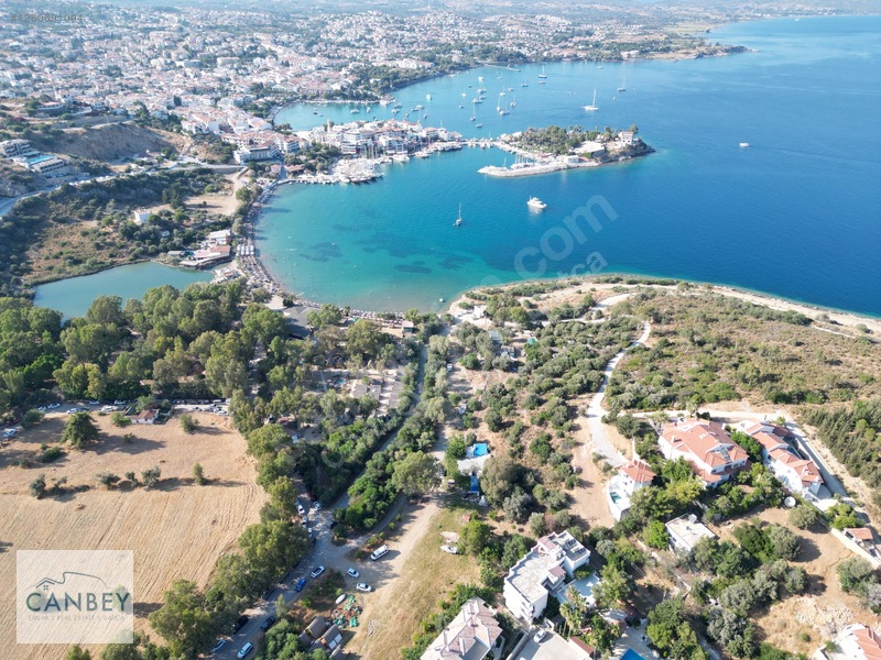 Datça Marinanın Yanında Denize 160 M Satılık 193m2 Turizm Arsası — fotoğraf 3