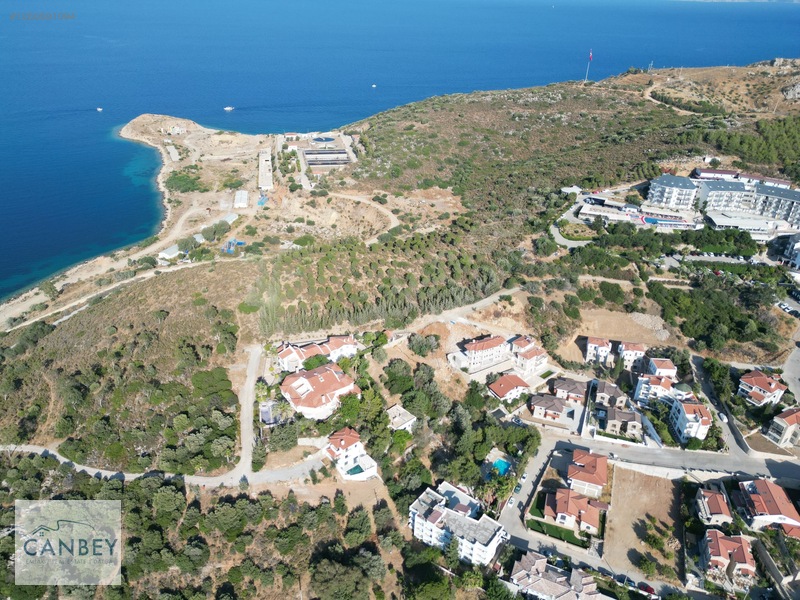 Datça Marinanın Yanında Denize 160 M Satılık 193m2 Turizm Arsası — fotoğraf 6