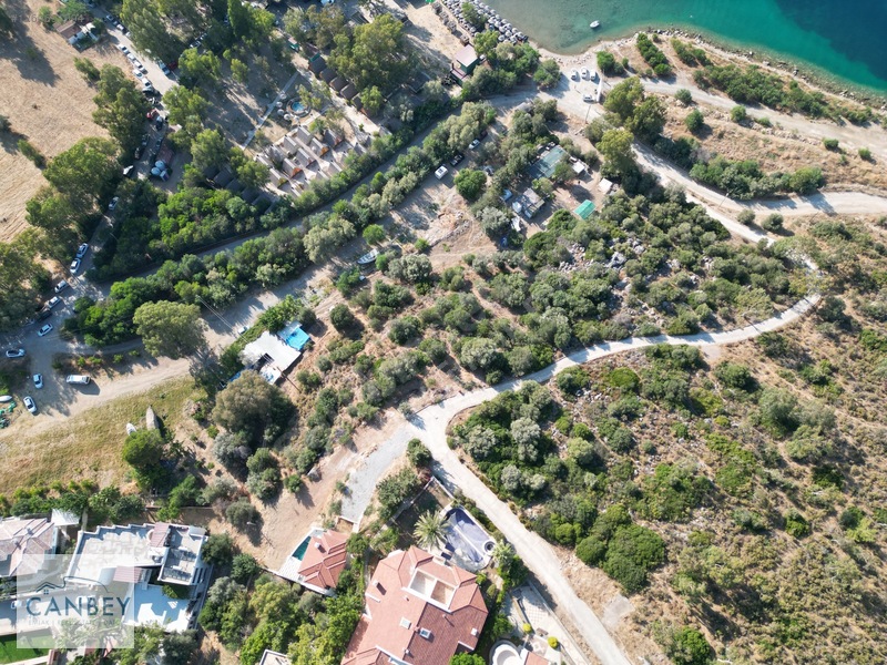 Datça Marinanın Yanında Denize 160 M Satılık 193m2 Turizm Arsası — fotoğraf 19