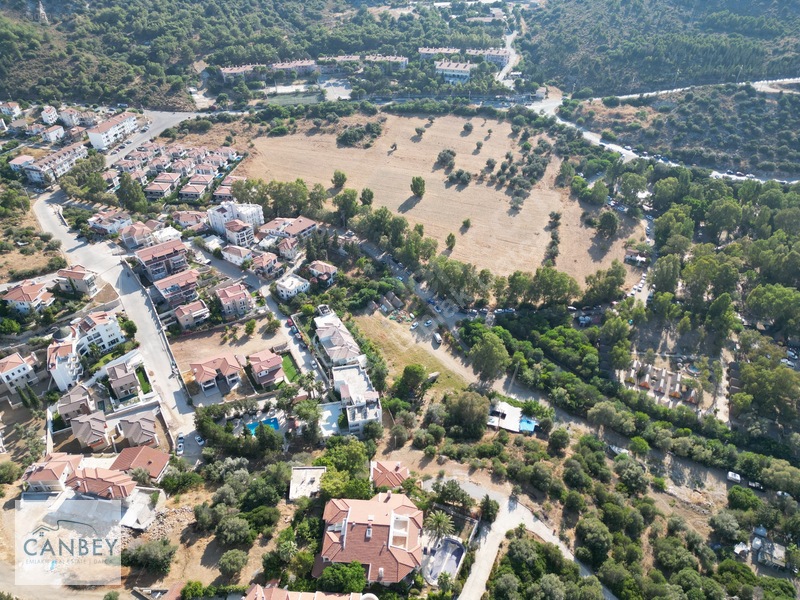 Datça Marinanın Yanında Denize 160 M Satılık 193m2 Turizm Arsası — fotoğraf 20