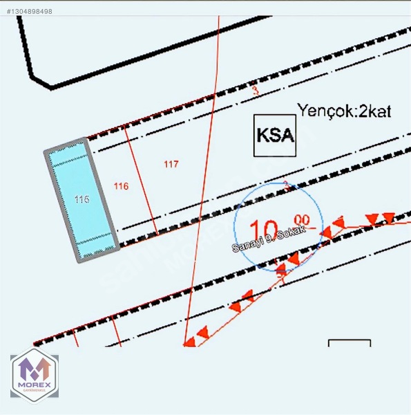 Ünye Sanayi Yakını 155m² 2 Kat İmarlı Satılık Arsa — fotoğraf 2