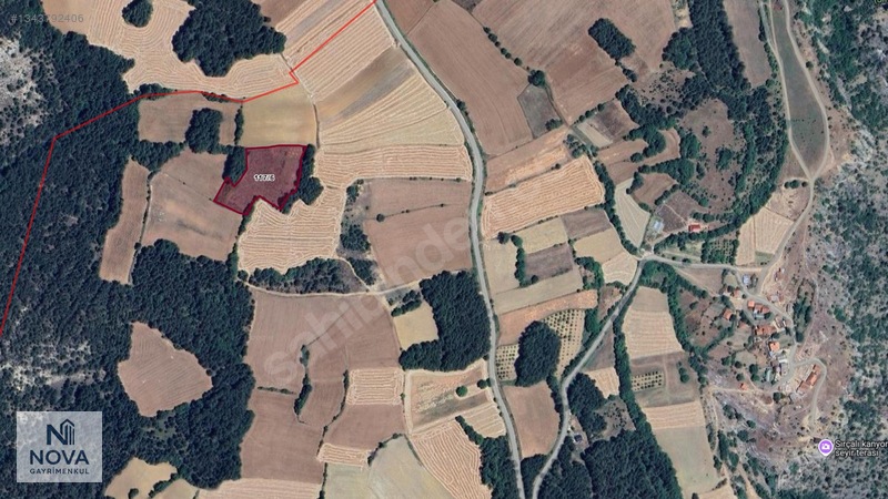 Nova'Dan Safranbolu Düzce Köyü'Nde Satılık 7541 M² Tarla