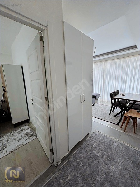 Nur Aslandan Çınarlıda Lüks Eşyalı Kiralık 1+1 Daire — fotoğraf 9