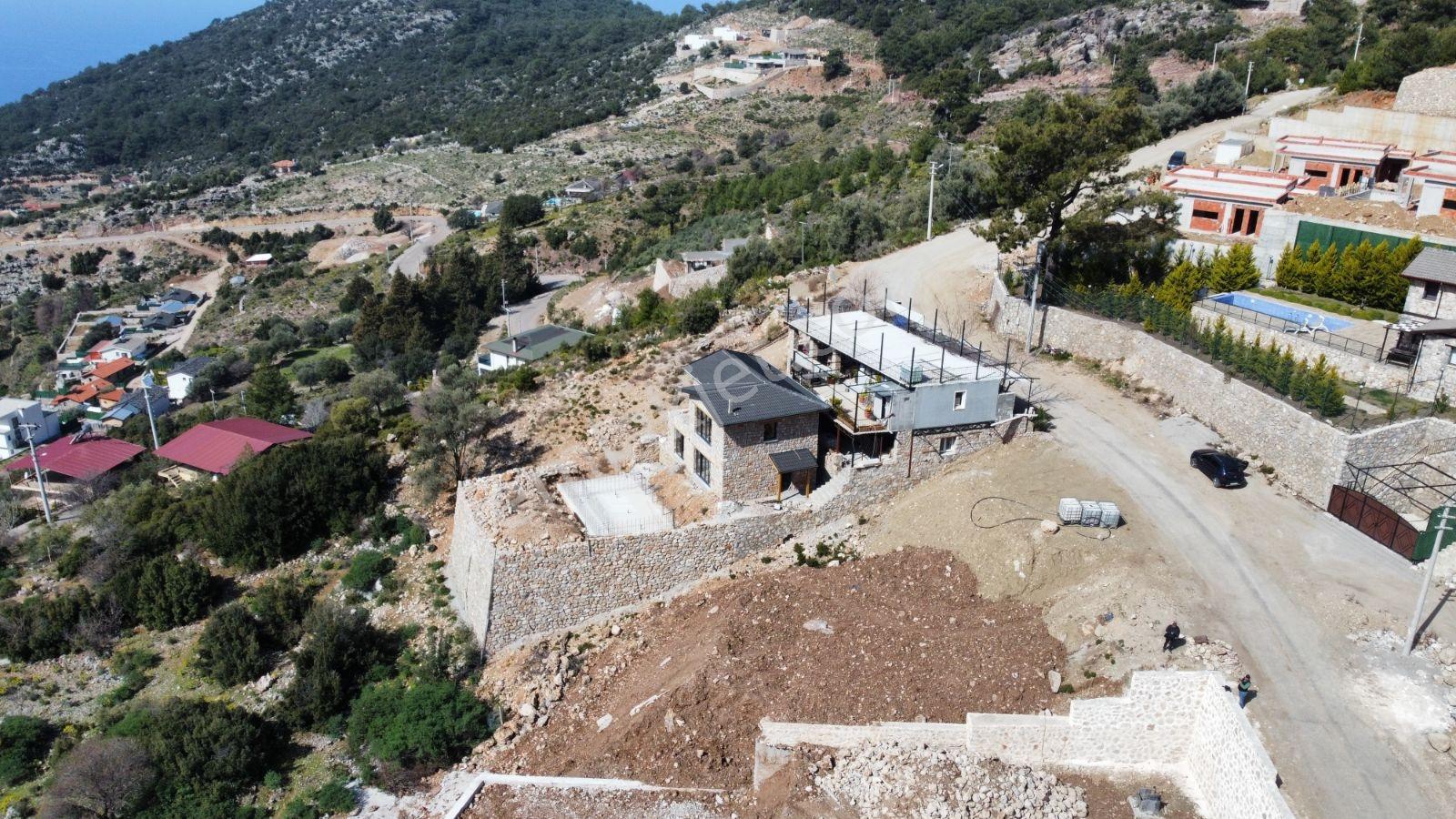 Fethiye Faralya Kirmede Çift Villa Yapılır Köyiçi Satılık Arsa — fotoğraf 6