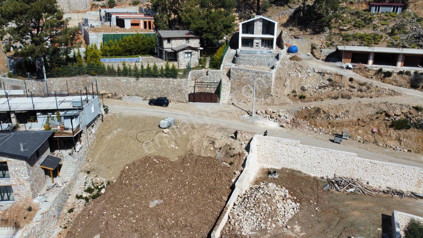 Fethiye Faralya Kirmede Çift Villa Yapılır Köyiçi Satılık Arsa — fotoğraf 9