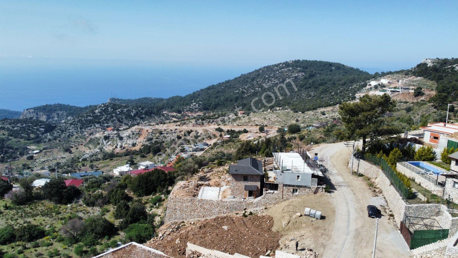 Fethiye Faralya Kirmede Çift Villa Yapılır Köyiçi Satılık Arsa — fotoğraf 10