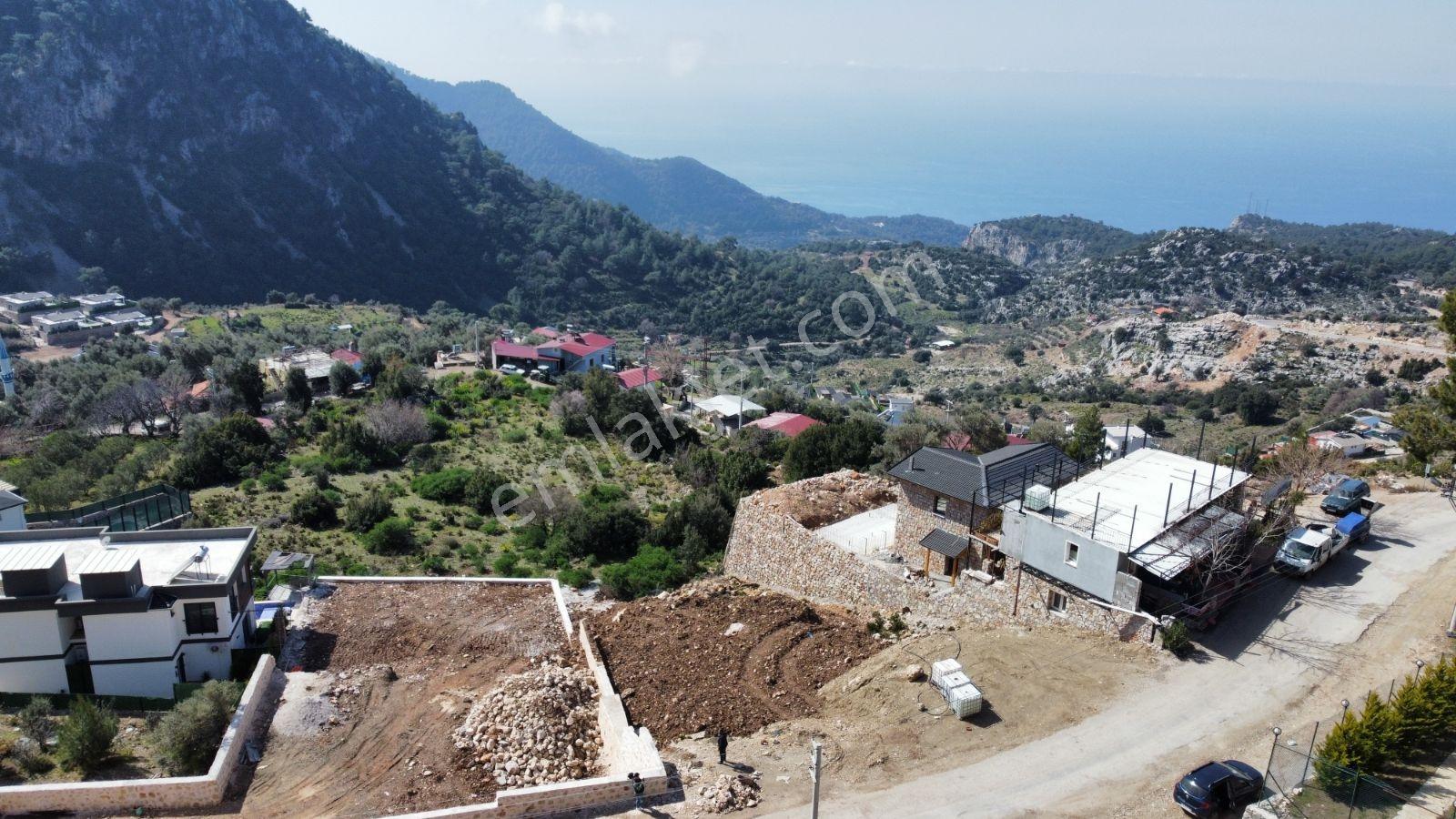 Fethiye Faralya Kirmede Çift Villa Yapılır Köyiçi Satılık Arsa — fotoğraf 14