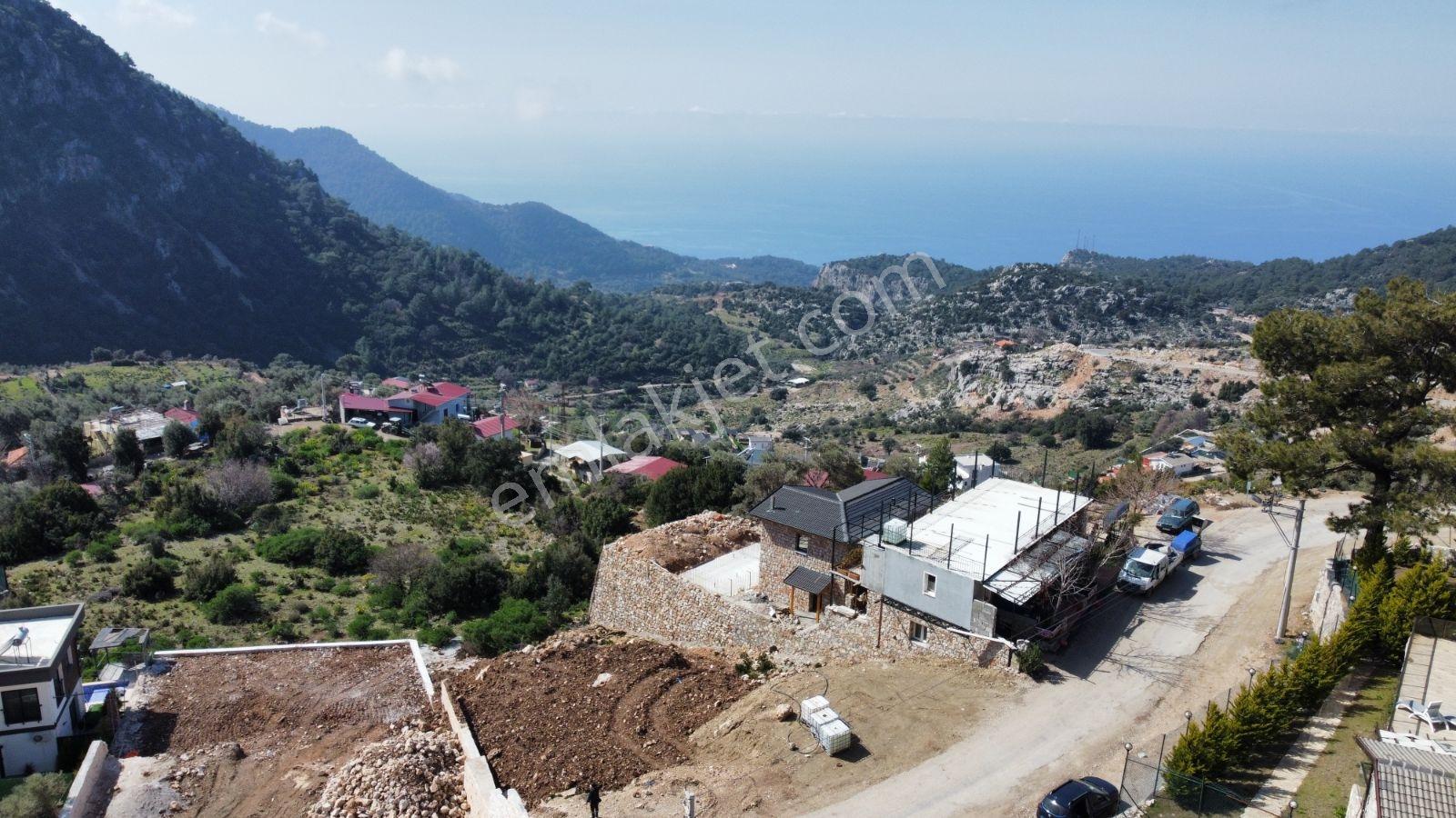 Fethiye Faralya Kirmede Çift Villa Yapılır Köyiçi Satılık Arsa — fotoğraf 16