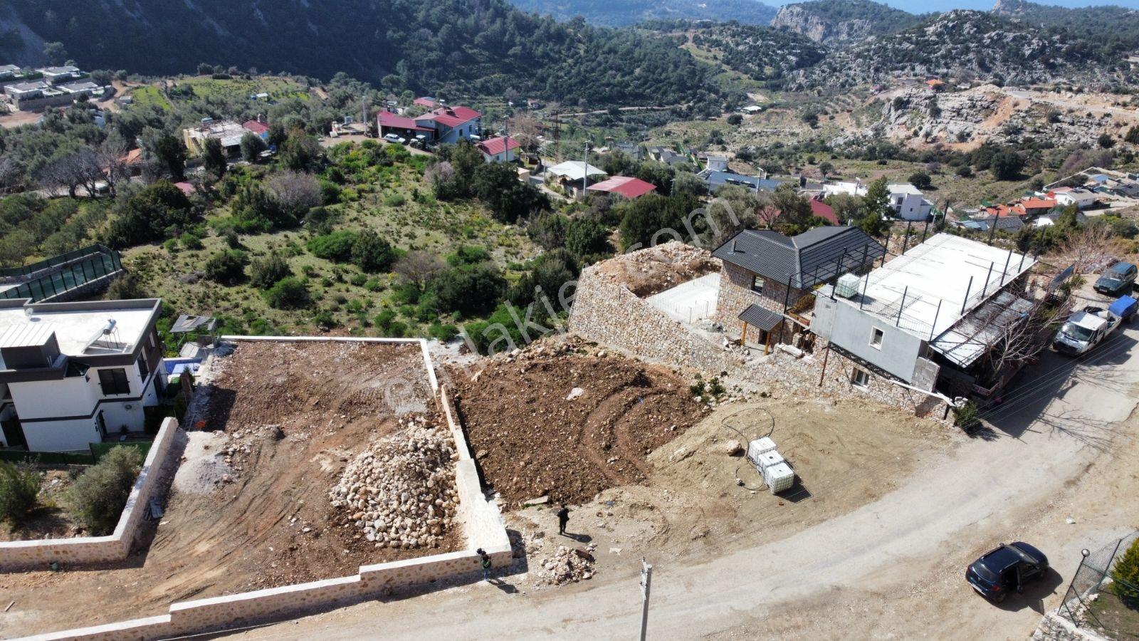 Fethiye Faralya Kirmede Çift Villa Yapılır Köyiçi Satılık Arsa — fotoğraf 18