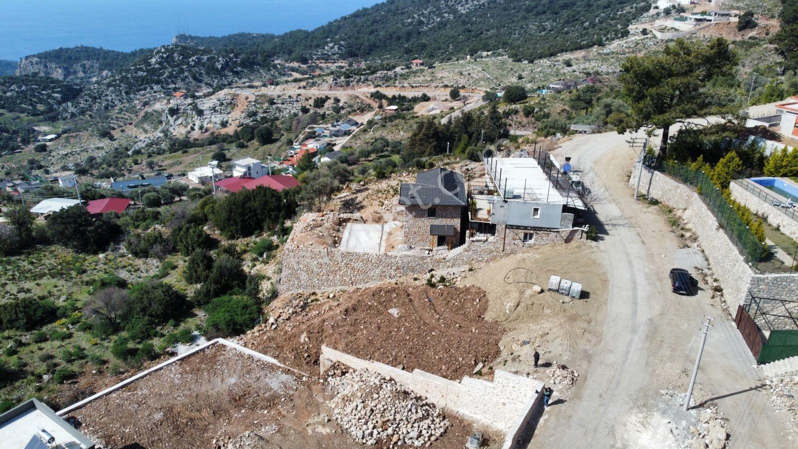 Fethiye Faralya Kirmede Çift Villa Yapılır Köyiçi Satılık Arsa — fotoğraf 23