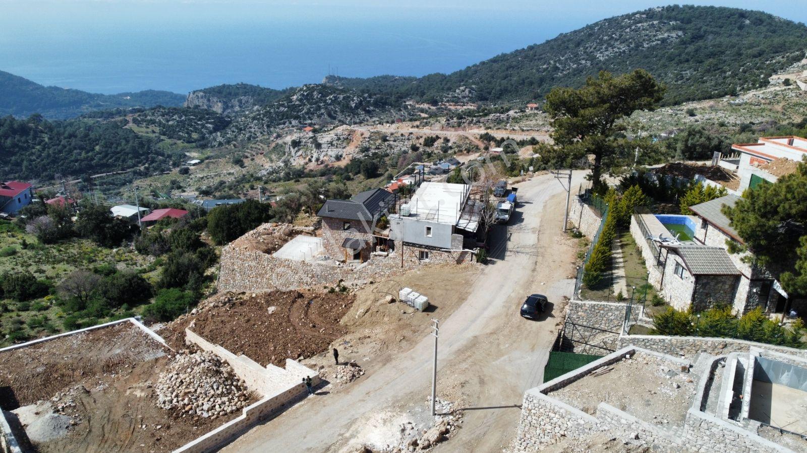 Fethiye Faralya Kirmede Çift Villa Yapılır Köyiçi Satılık Arsa — fotoğraf 28