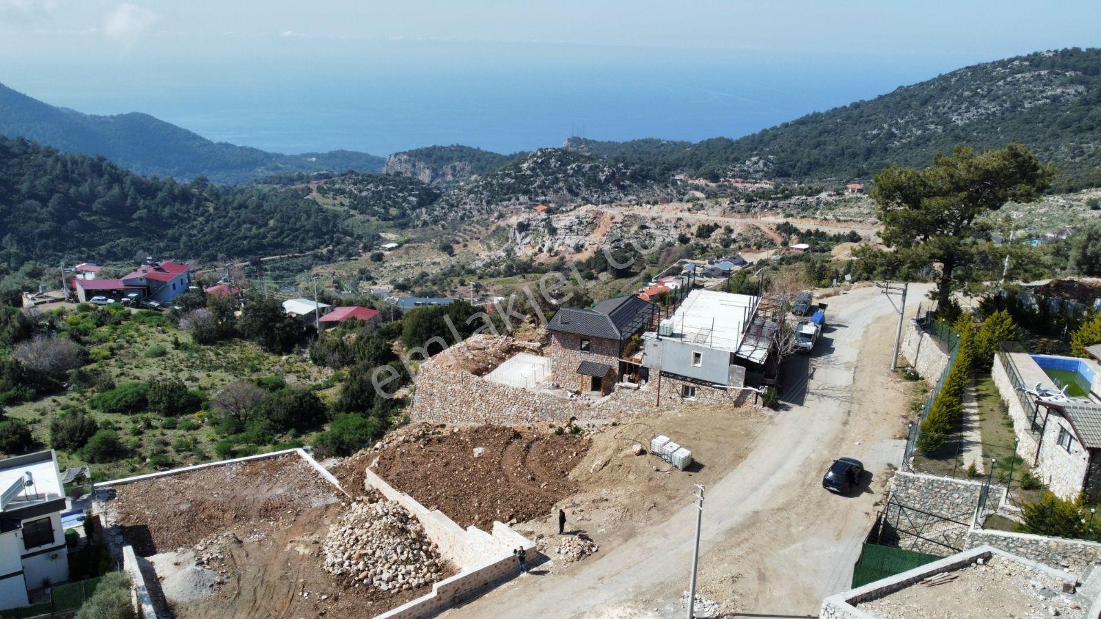 Fethiye Faralya Kirmede Çift Villa Yapılır Köyiçi Satılık Arsa — fotoğraf 29
