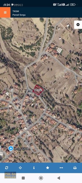 Antalya Korkuteli Kevzer De Satılık 1.131m2 Köy İçi Tarla — fotoğraf 3