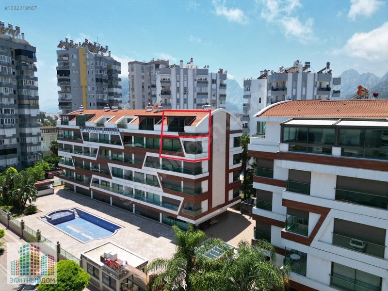 Konyaaltı Limanda Residence Sitede Mobilyalılux 2+1 Dublex Daire — fotoğraf 16
