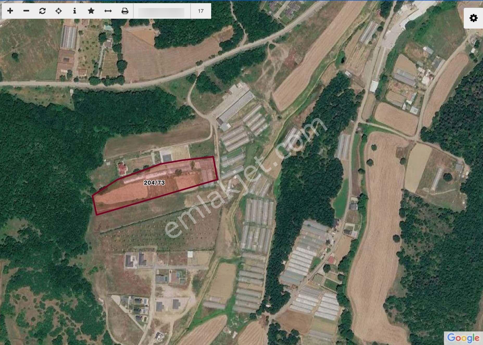 Gebze Kadıllı'da, Yola 42m Cephesi Olan, 10.370m2 Satılık Tarla — fotoğraf 3