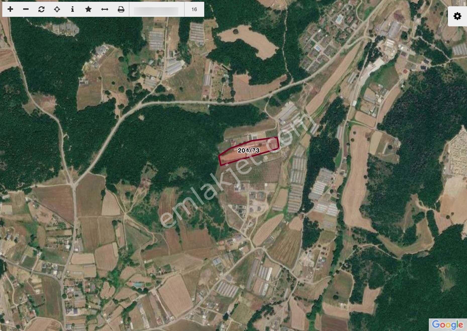 Gebze Kadıllı'da, Yola 42m Cephesi Olan, 10.370m2 Satılık Tarla — fotoğraf 4