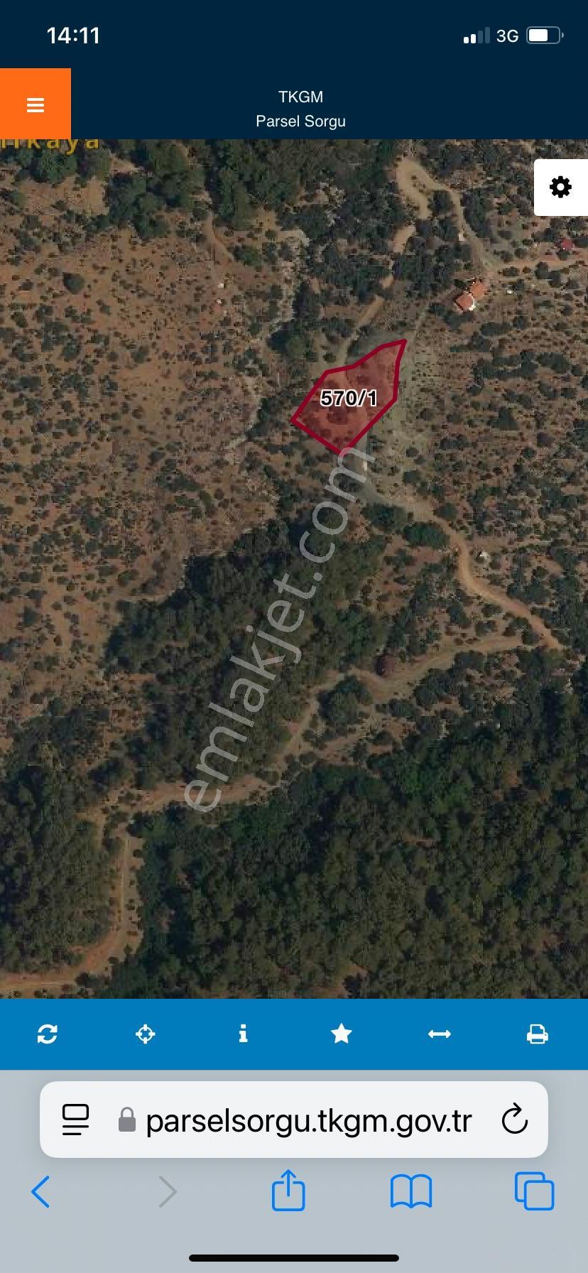 Fethiye Nif Satılık 1.444M2 Tapulu Zeytinlik — fotoğraf 8