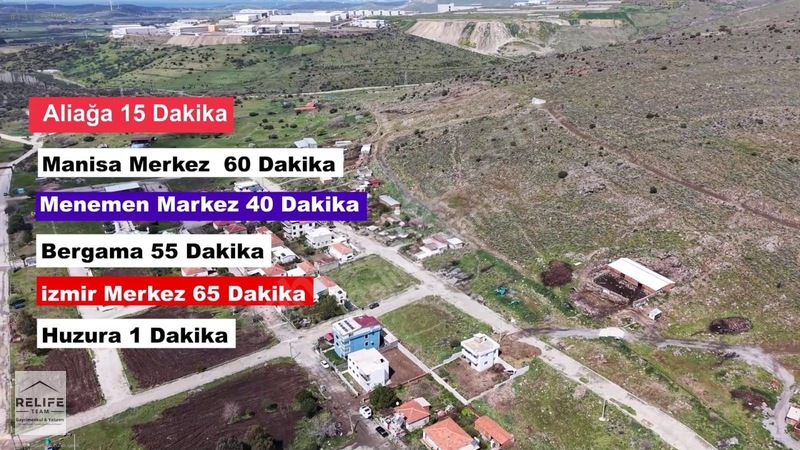 Aliağa Karaköyde Satılık 20/40 İmarlı Ruhsatı Hazır Köşe Arsa — fotoğraf 11