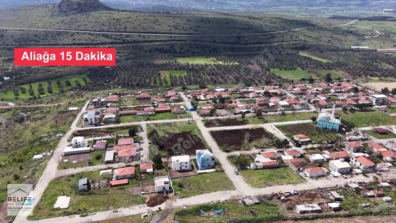 Aliağa Karaköyde Satılık 20/40 İmarlı Ruhsatı Hazır Köşe Arsa — fotoğraf 23