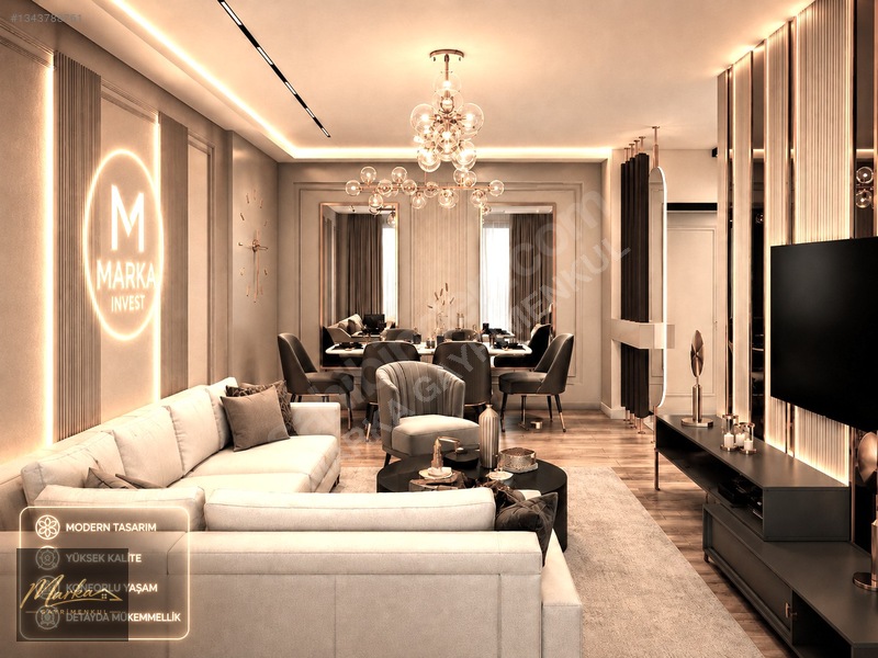 Saraycık'ta Projeden Kapalı Mutfaklı Ebeveyn Banyolu 2+1 Daire — fotoğraf 9