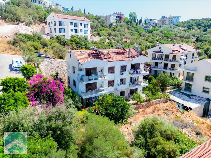 Kaş Merkeze Yakın, Parçalı Deniz Manzaralı Eşyalı 2+1 Daire — fotoğraf 2
