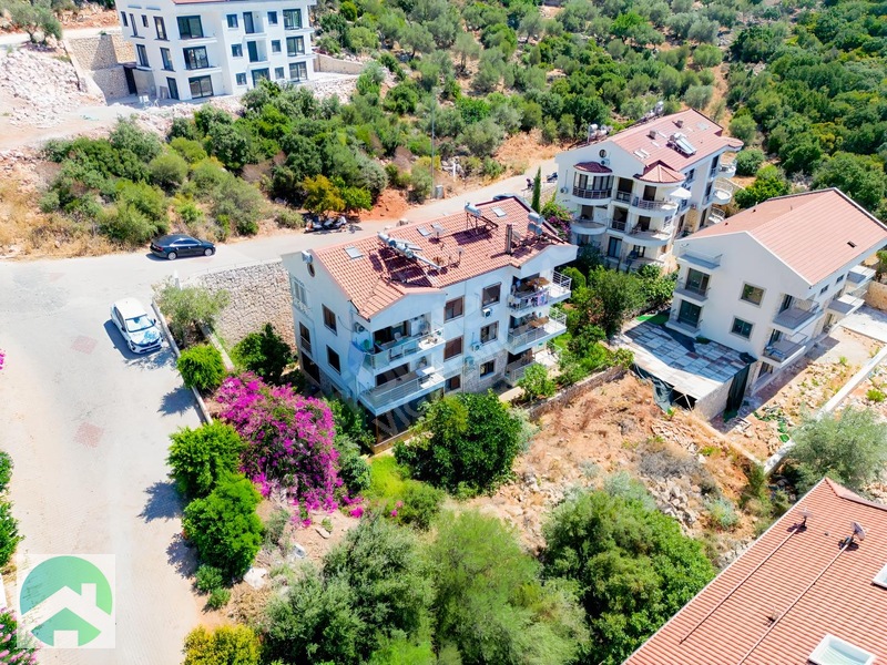 Kaş Merkeze Yakın, Parçalı Deniz Manzaralı Eşyalı 2+1 Daire — fotoğraf 4