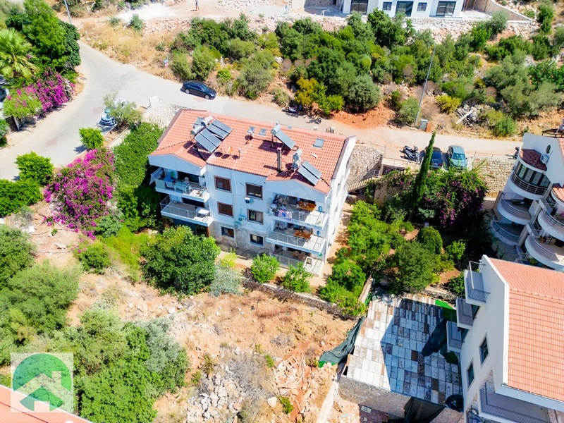 Kaş Merkeze Yakın, Parçalı Deniz Manzaralı Eşyalı 2+1 Daire — fotoğraf 5