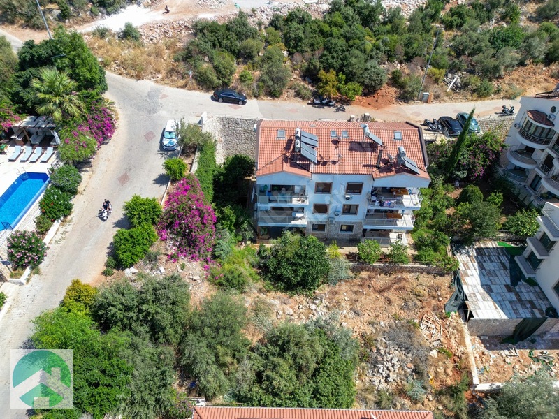Kaş Merkeze Yakın, Parçalı Deniz Manzaralı Eşyalı 2+1 Daire — fotoğraf 6
