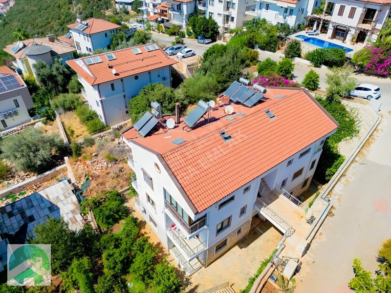 Kaş Merkeze Yakın, Parçalı Deniz Manzaralı Eşyalı 2+1 Daire — fotoğraf 9