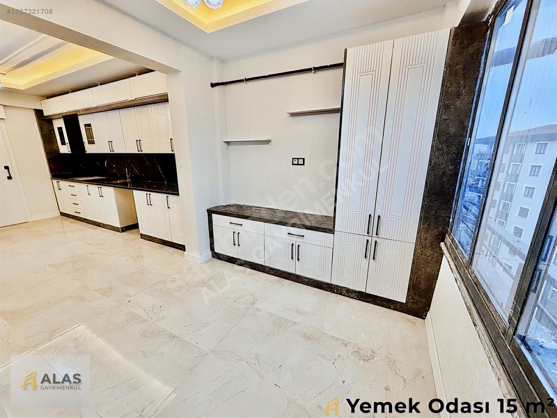Beştepe'de Geniş Avize+kombi Kat Bahçeli Lüx Sıfır 3.5+1 Satılık — fotoğraf 9