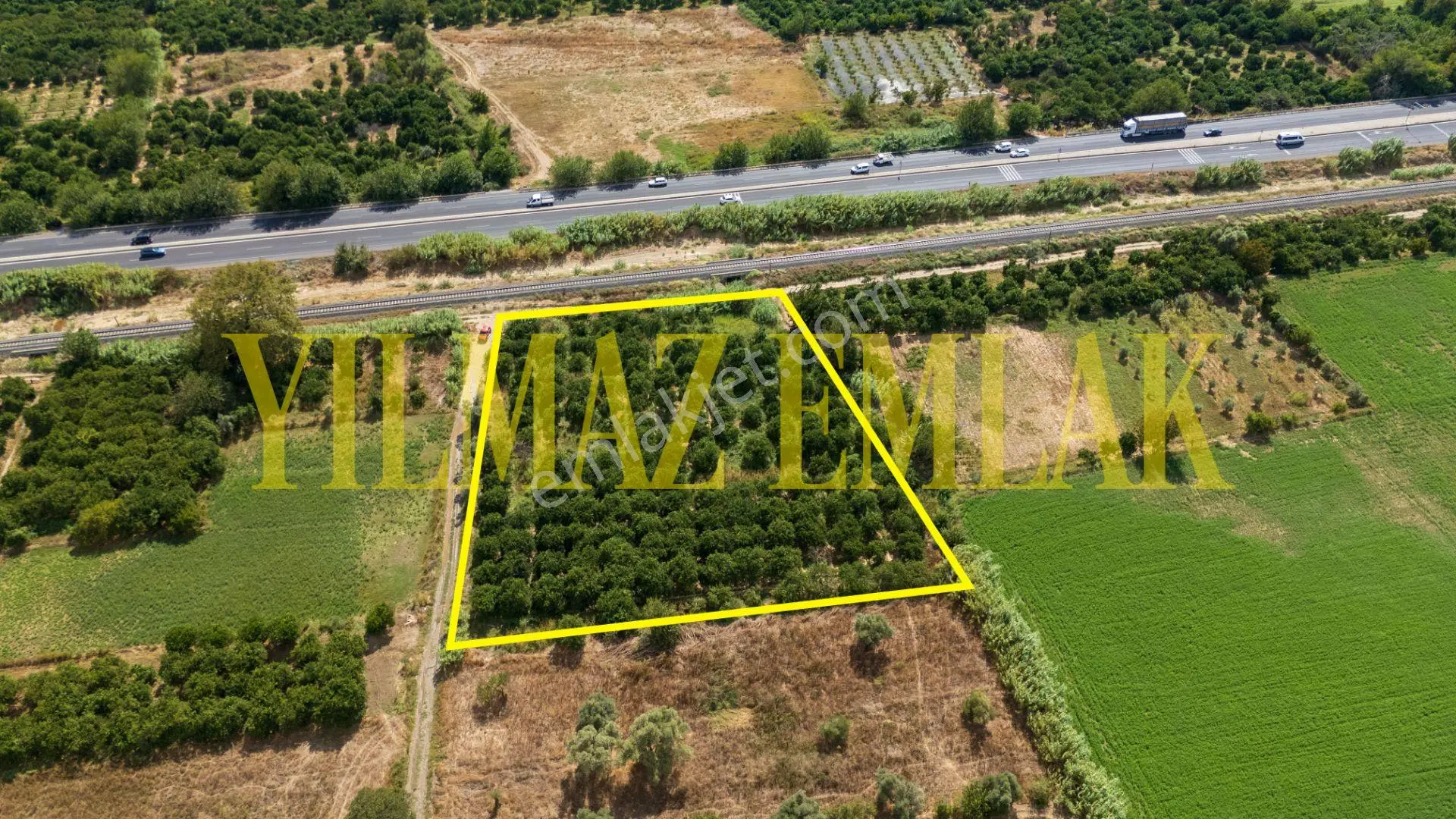 Nazilli Hamzallı'Da Satılık 5897 M² Narenciye Bahçesi 2 Adet Parseldir