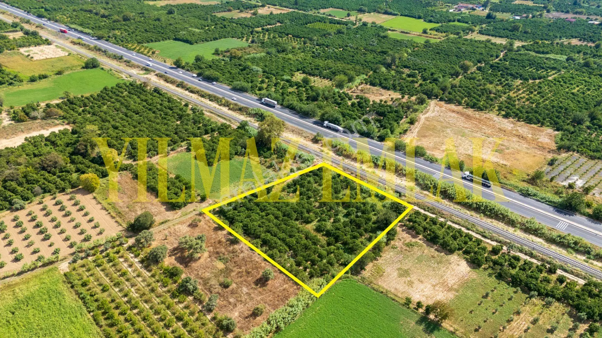 Nazilli Hamzallı'da Satılık 5897 M² Narenciye Bahçesi 2 Adet Parseldir — fotoğraf 2