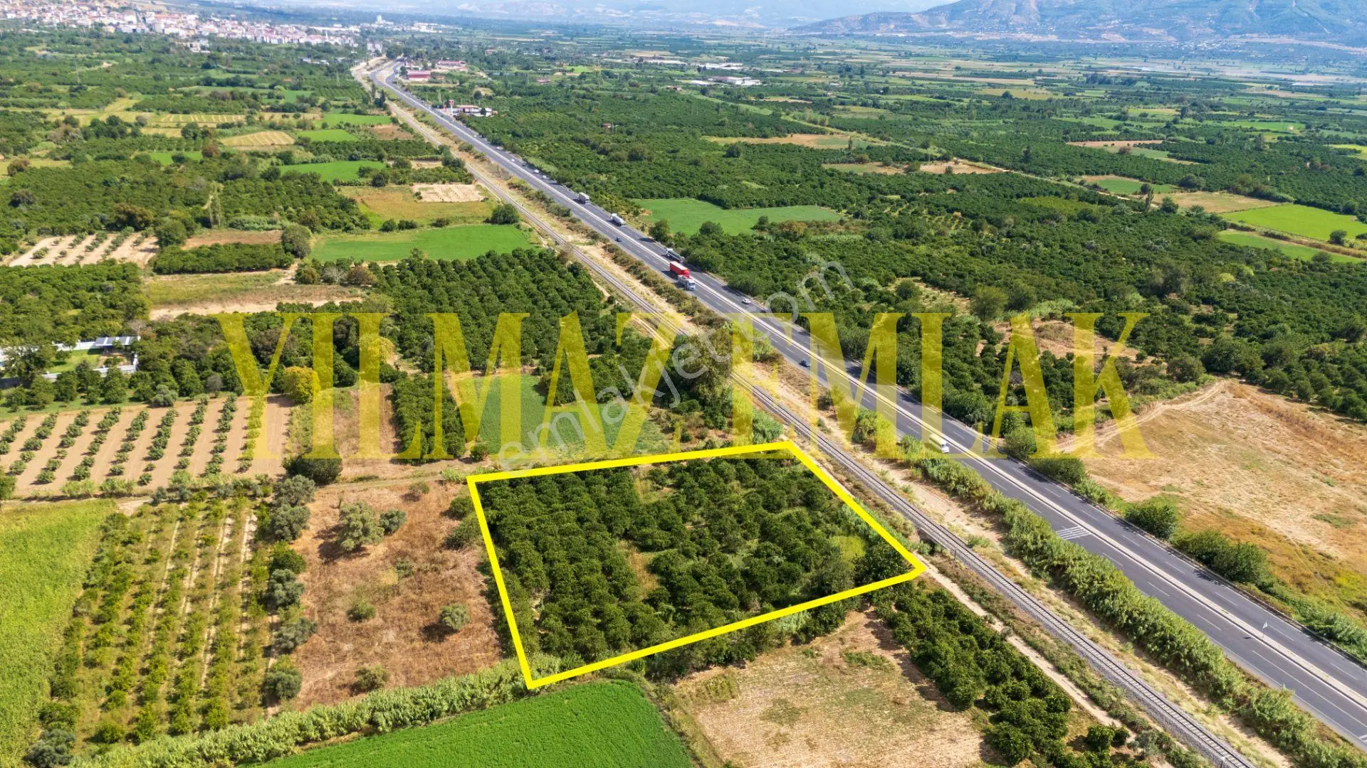 Nazilli Hamzallı'da Satılık 5897 M² Narenciye Bahçesi 2 Adet Parseldir — fotoğraf 3