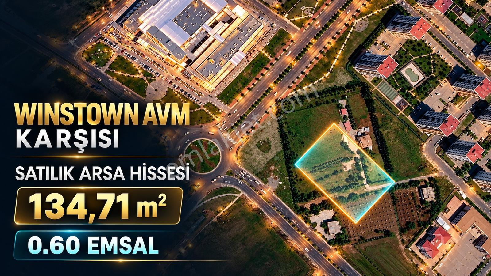 Winstown Avm Karşısında 134,71 M² Satılık Ticari Arsa Hissesi