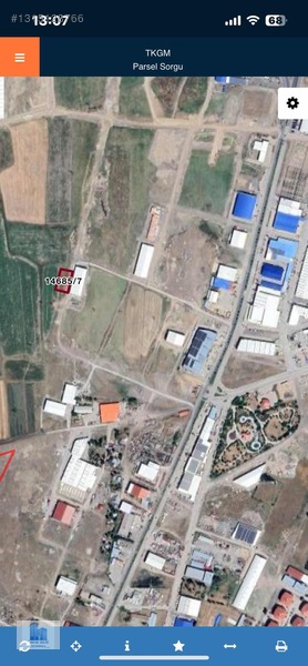 Destek Gy'Den Sanayi'De Yola Cepheli 1461 M2 Ticari İmarlı Arsa