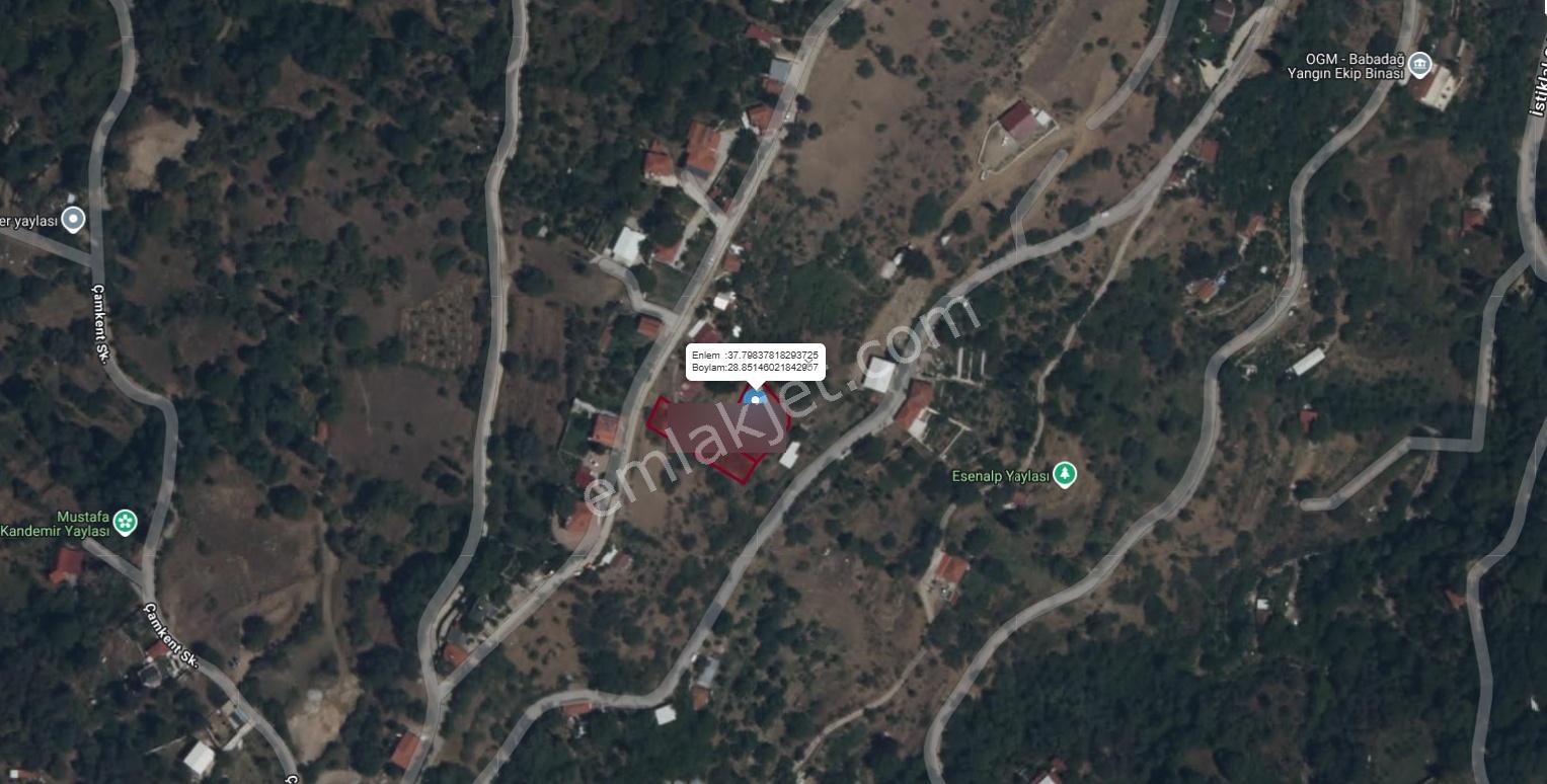 Babadağ Cumhuriyet Mahallesinde Satılık 1417 M2 İmarlı Arsa — fotoğraf 32