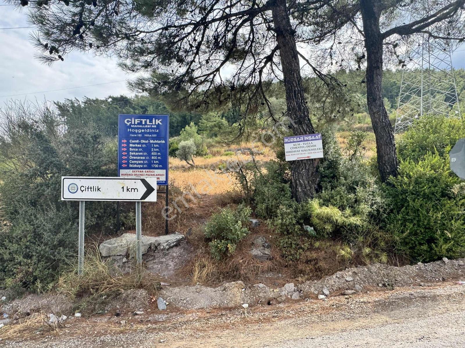 Milas Çiftlikte 2.596 M² Yatırımlık Satılık Tarla