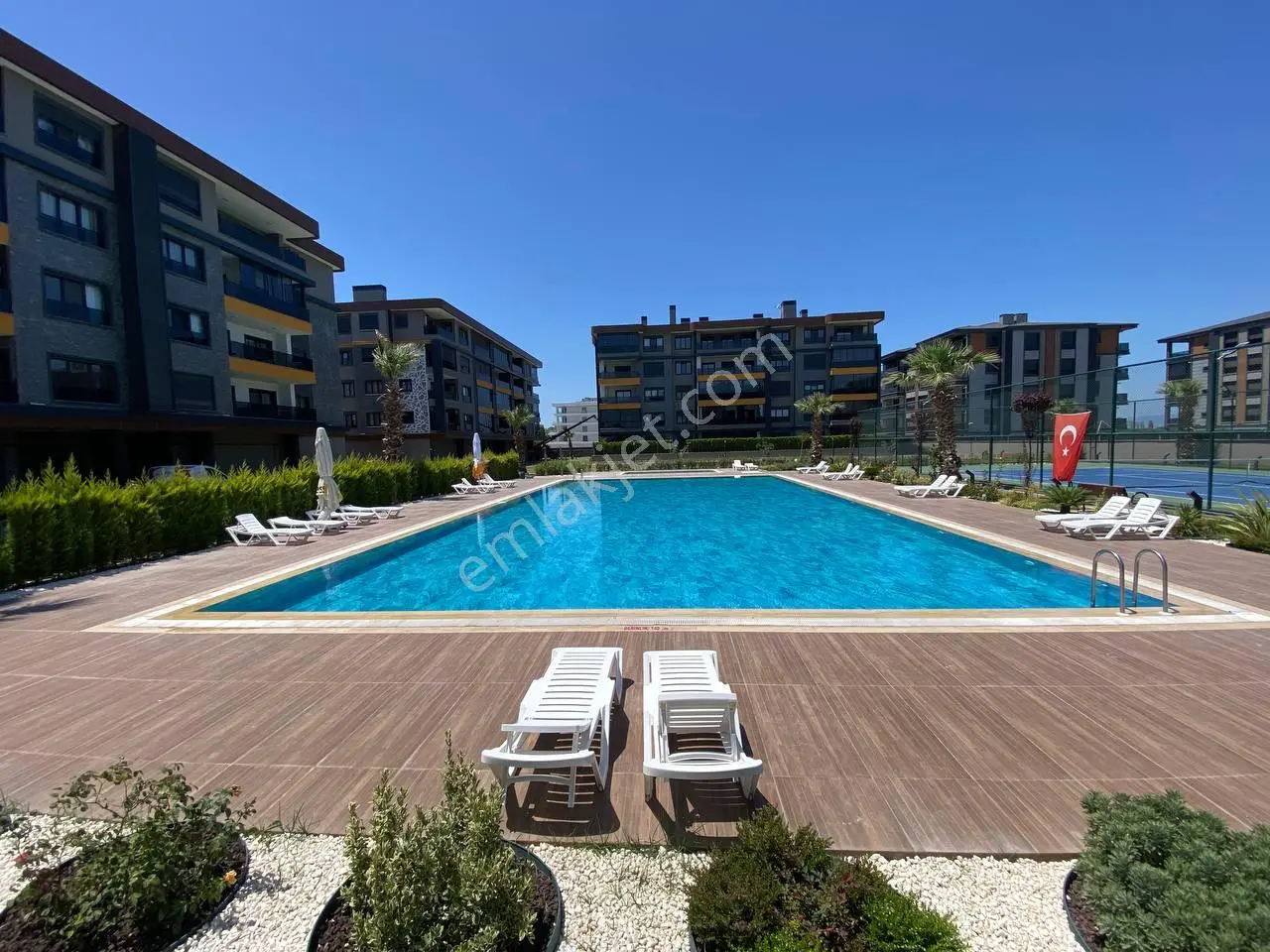Uytundan Ören'de Havuzlu Ve Tenis Kortlu Sitede 1+1 Akıllı Daire — fotoğraf 10