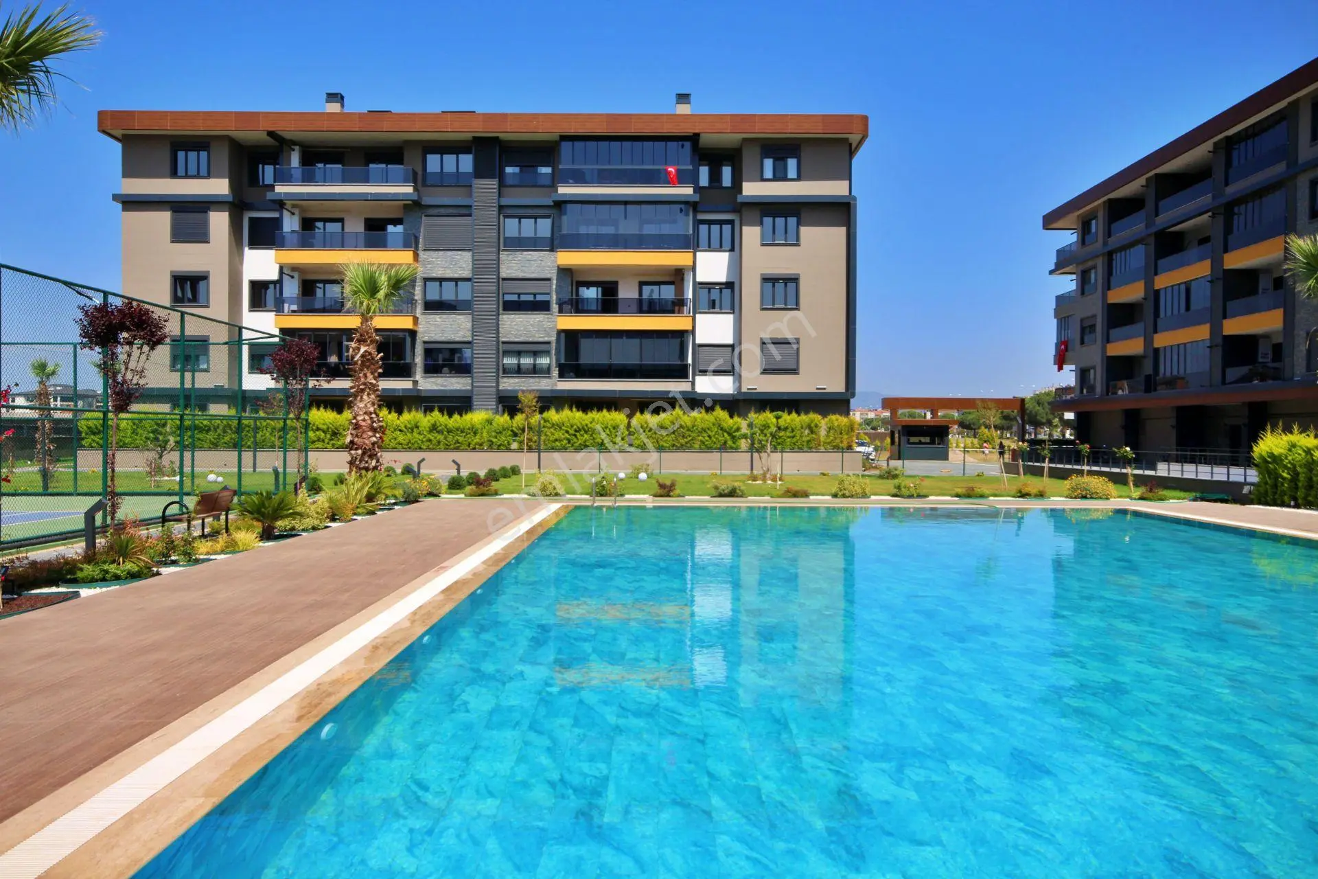 Uytundan Ören'de Havuzlu Ve Tenis Kortlu Sitede 1+1 Akıllı Daire — fotoğraf 15