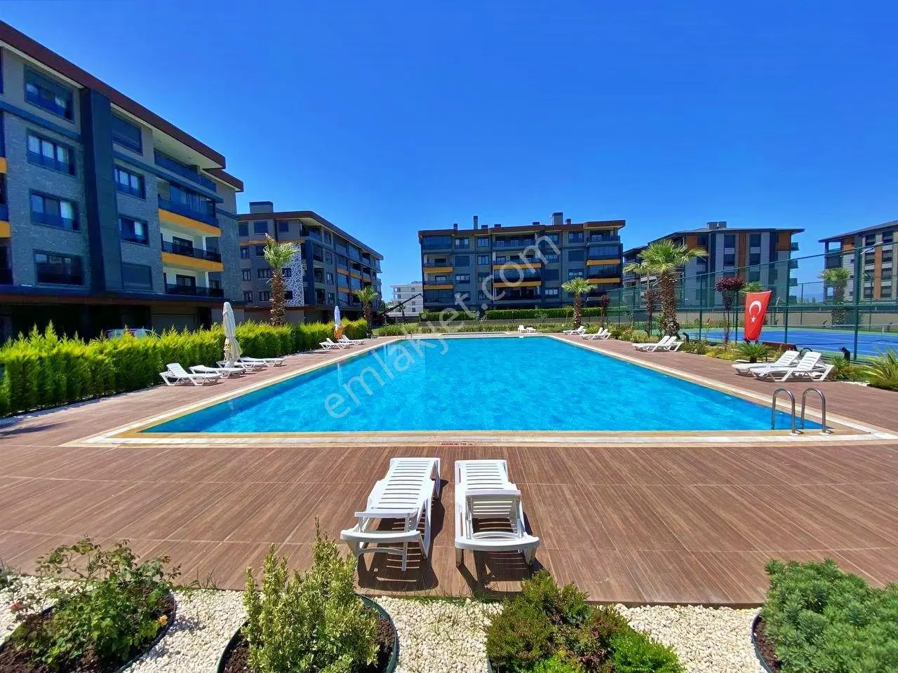 Uytundan Ören'de Havuzlu Ve Tenis Kortlu Sitede 1+1 Akıllı Daire — fotoğraf 34