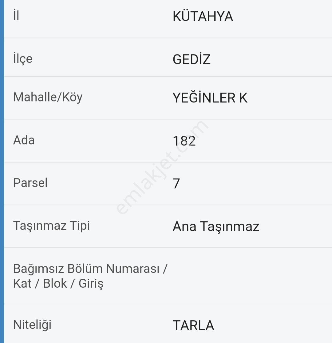 Kütahya Gediz Yeğinlerde Fırsat Arsa — fotoğraf 6