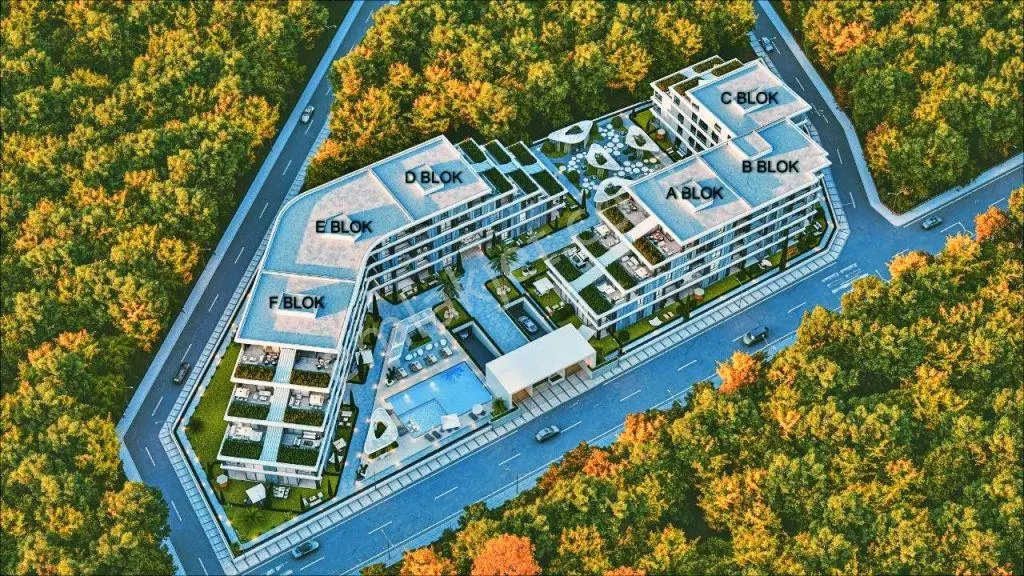 Uytundan Örende Yeni Proje Ultralüks Sitede 1+1 Akıllı Daire — fotoğraf 32