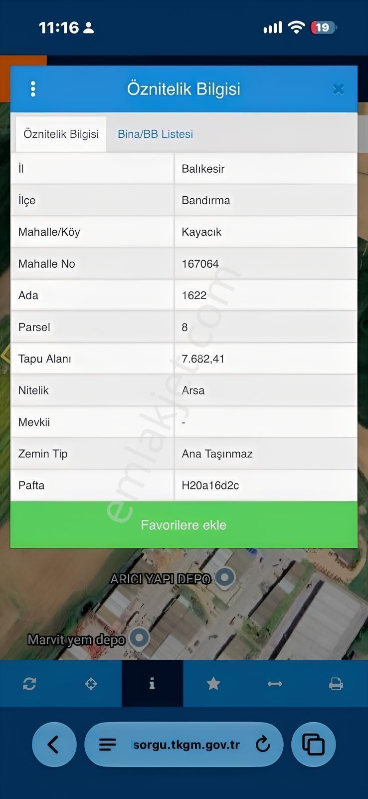 Bandırma Kayacıkta Lojistik Ve Üretime Uygun Sanayi Arazisi — fotoğraf 2