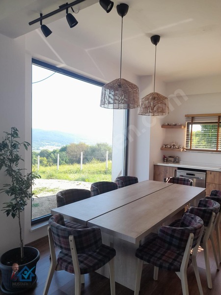 Yumrukaya'da Panoramik Manzaralı İskandinav Evi (3+1, 3000m² ) — fotoğraf 5