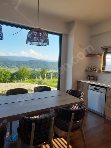 Yumrukaya'da Panoramik Manzaralı İskandinav Evi (3+1, 3000m² ) — fotoğraf 8