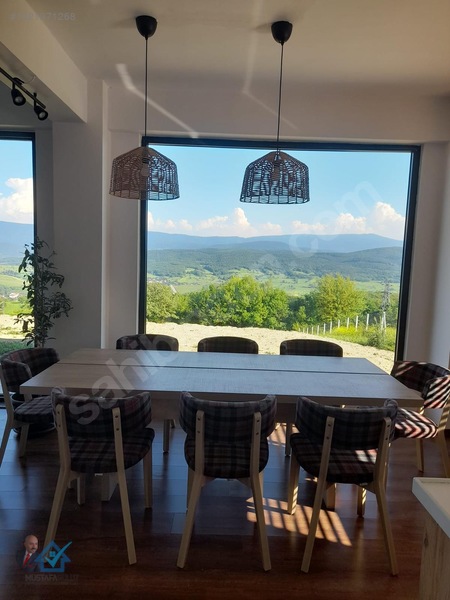 Yumrukaya'da Panoramik Manzaralı İskandinav Evi (3+1, 3000m² ) — fotoğraf 17