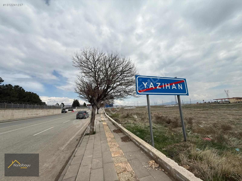 Yazıhan'da Sivas Yolu Cepheli, 566 M² Ticari + Konut İmarlı Arsa